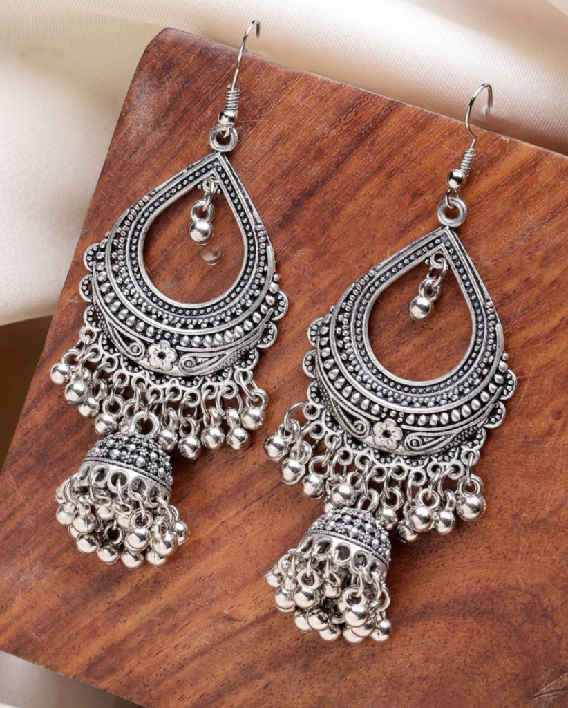 Navratri oxidised jewellery